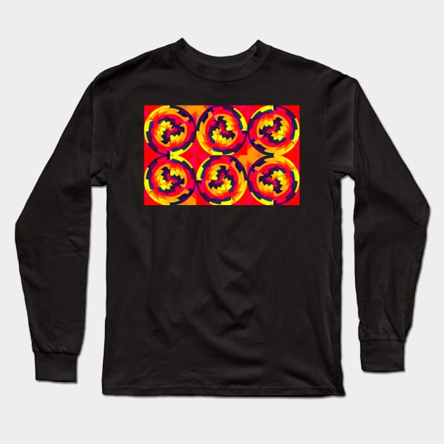 Geometry in abstract Long Sleeve T-Shirt by dltphoto